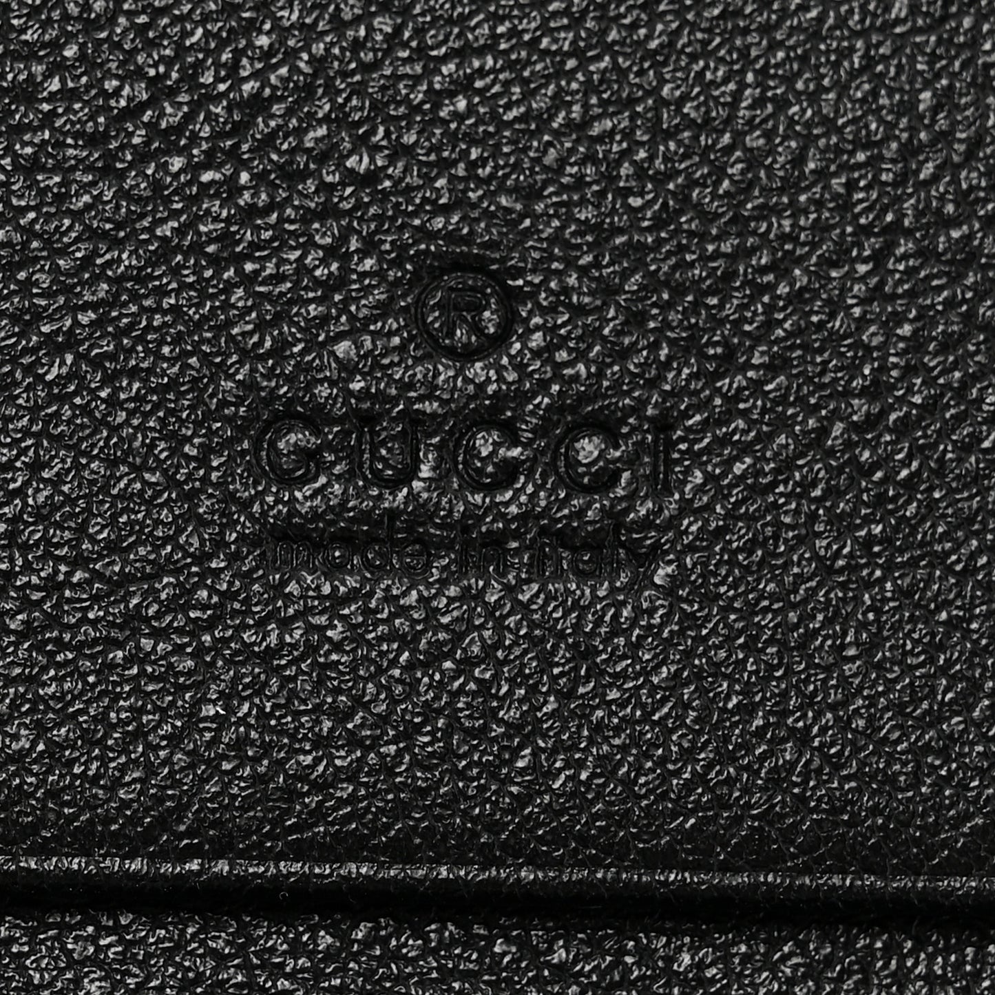 Wonka Grain Calfskin Diana Card Case Wallet Black