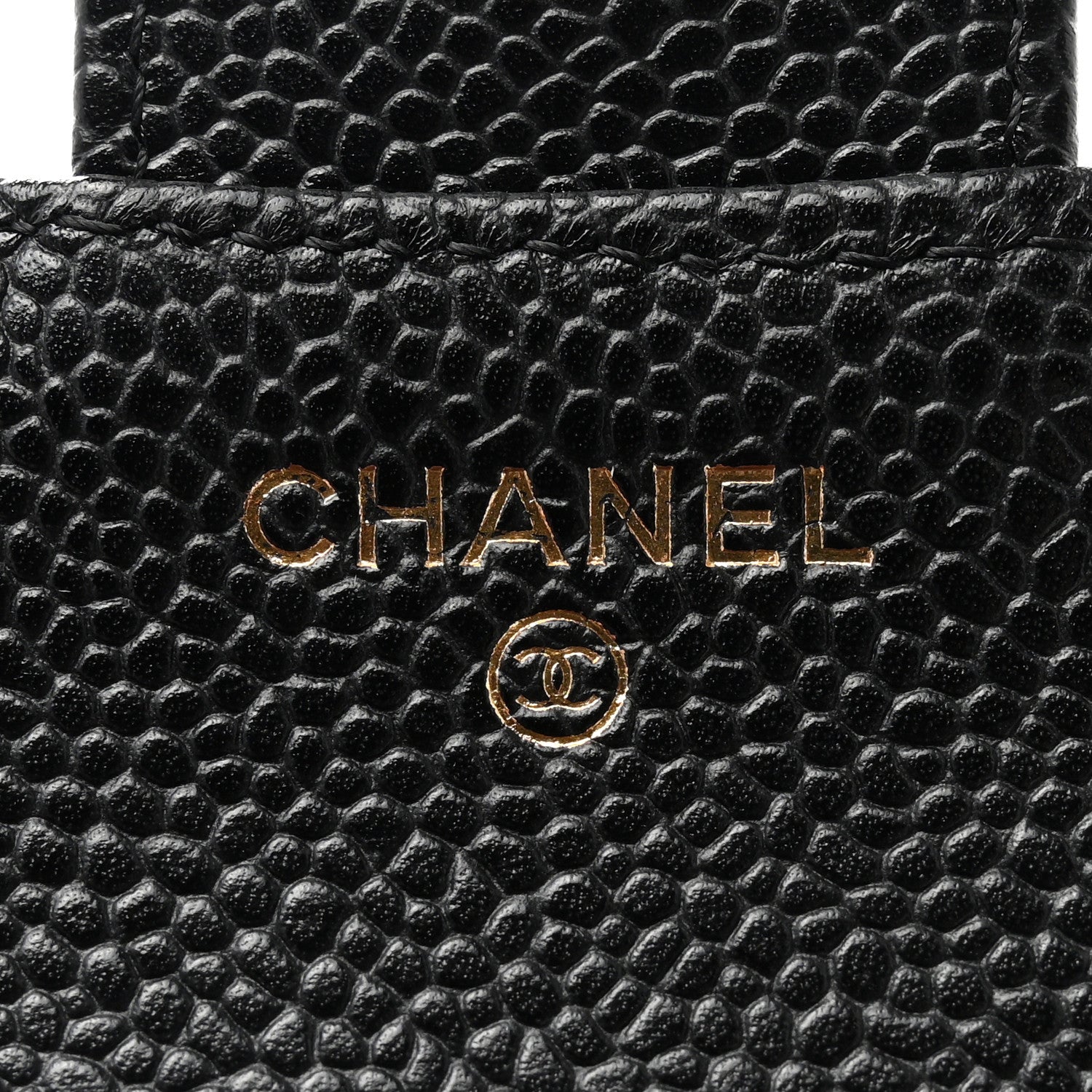 Chanel Caviar Quilted Compact Flap Wallet Black 6 of 10