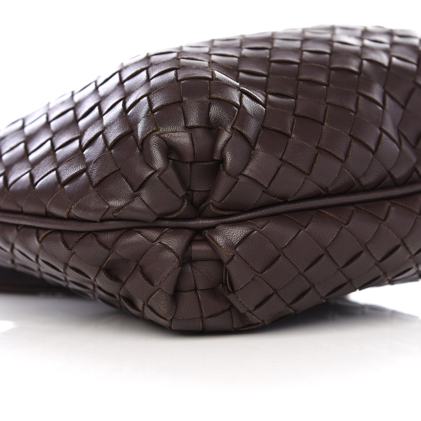 Nappa Intrecciato Crossbody Ebano
