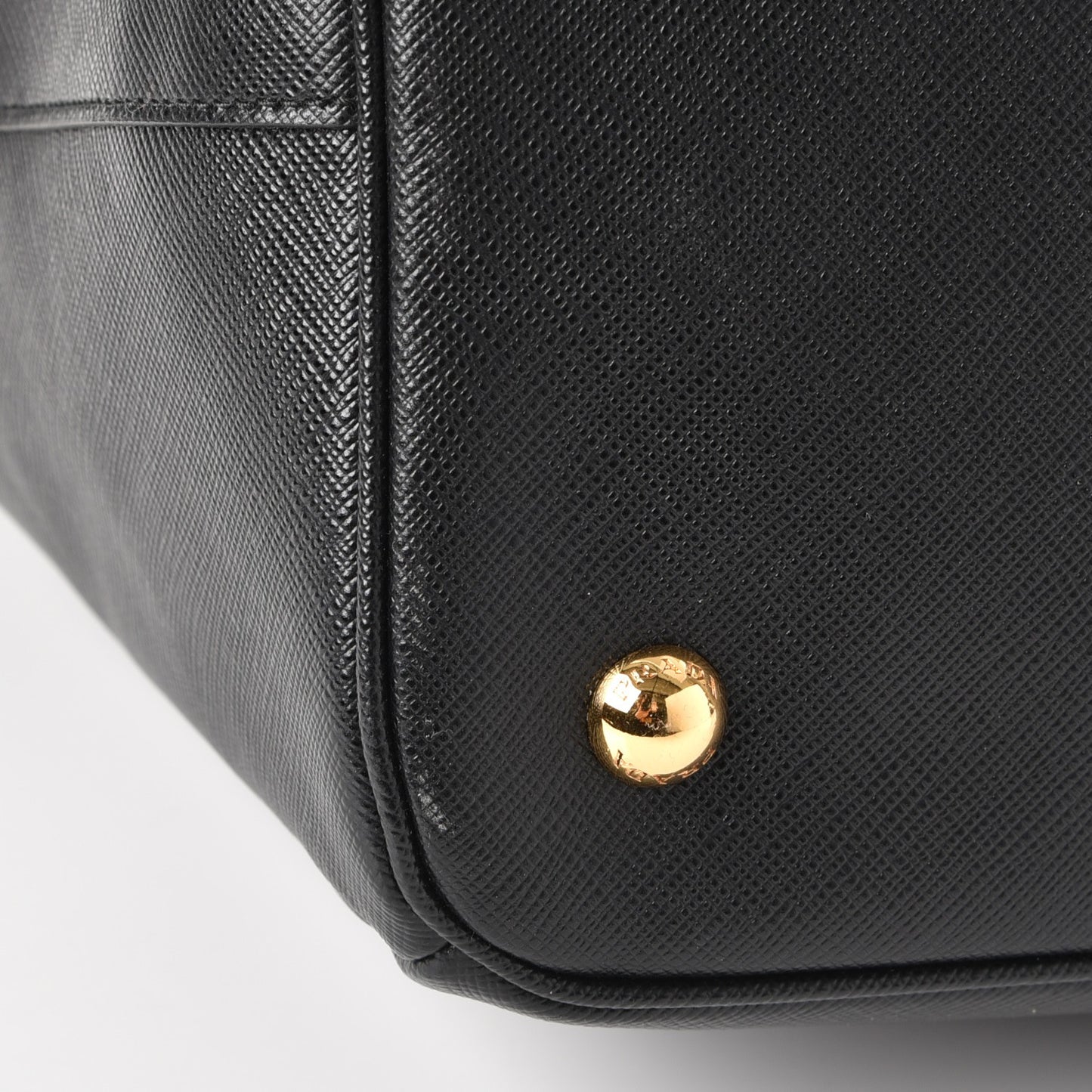 Saffiano Lux Large Tote Nero Black