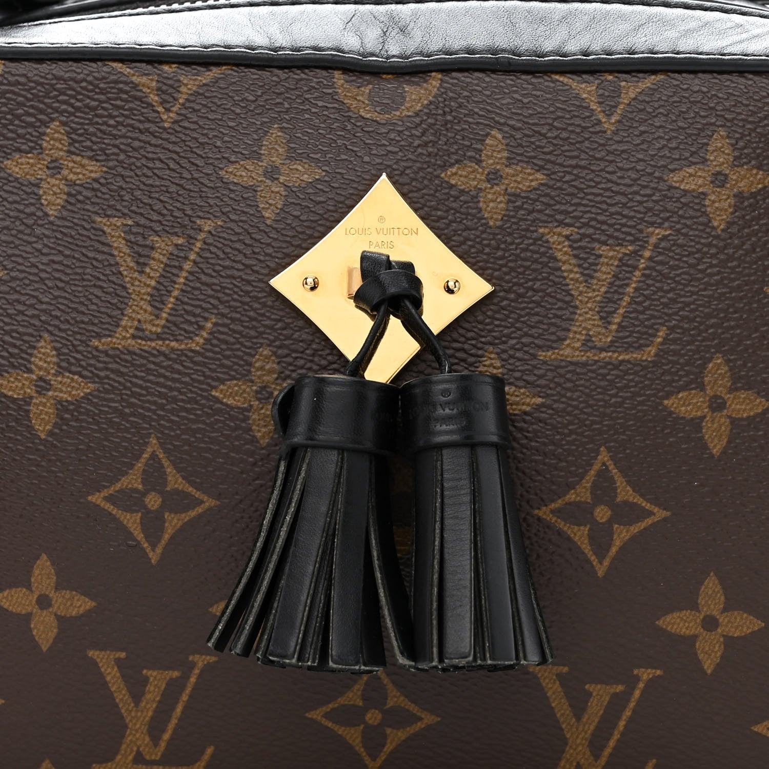 Louis Vuitton Monogram Saintonge Black 8 of 11