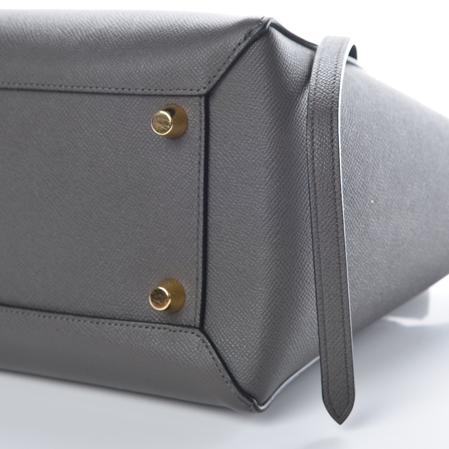 Celine Grained Calfskin Mini Belt Bag Grey 18 of 23