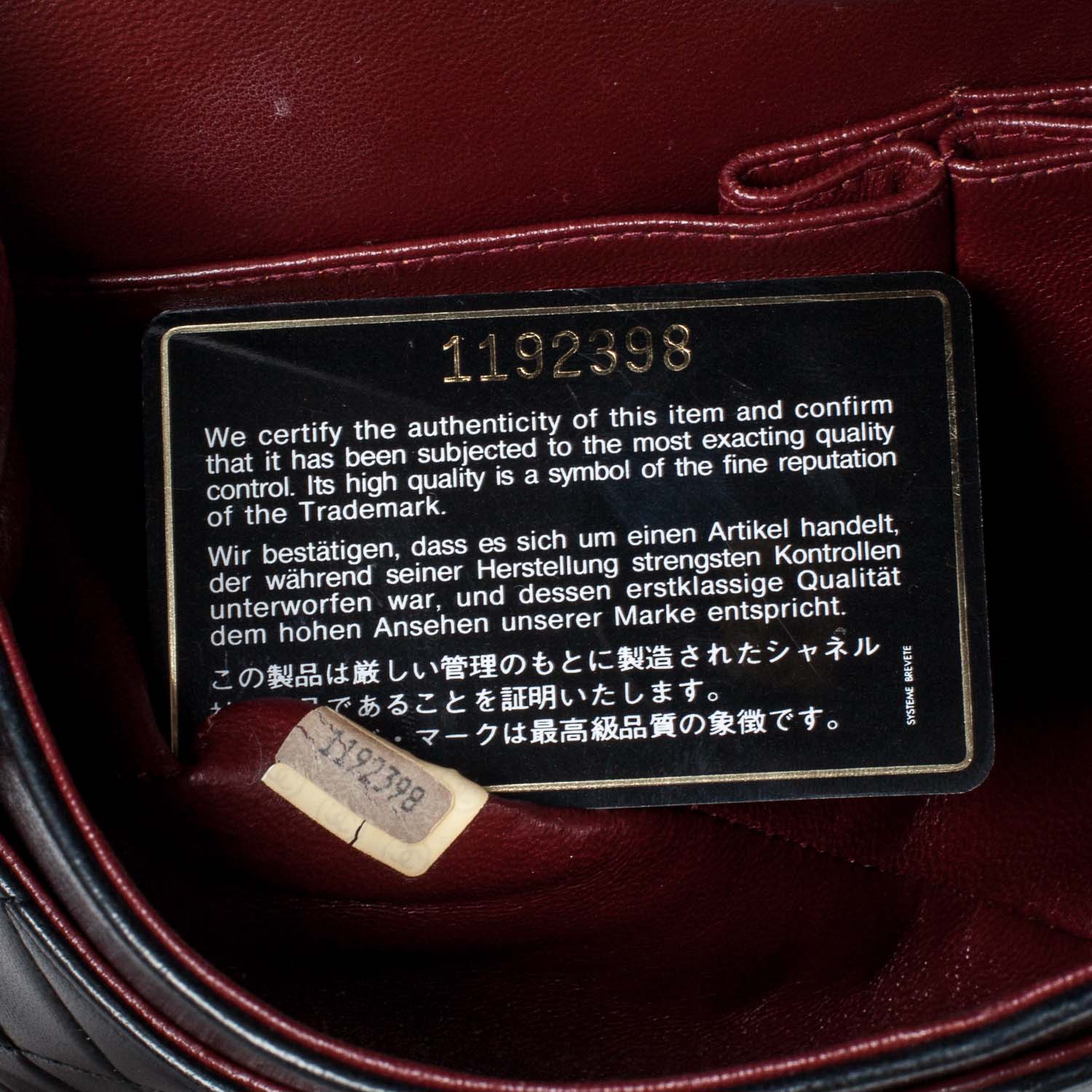 Chanel Lambskin Medium Double Flap Black 7 of 10