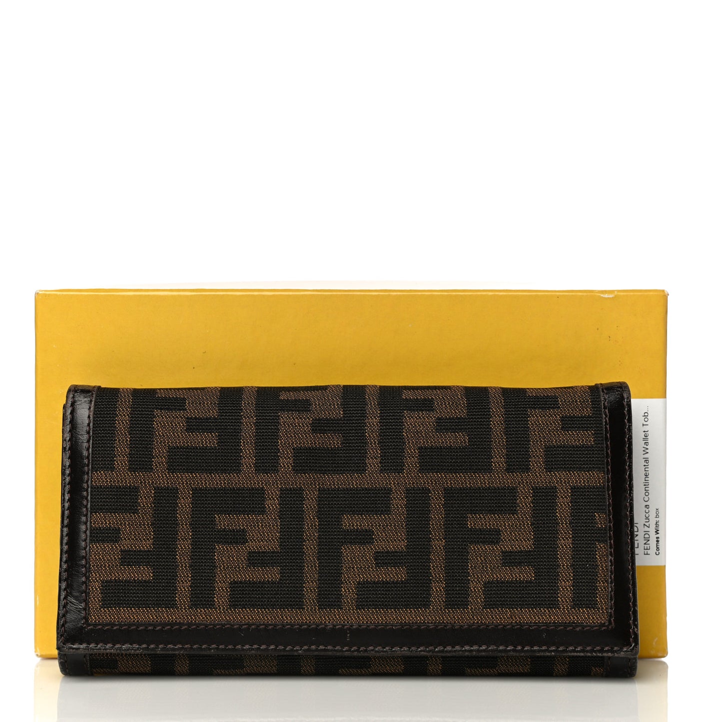 Zucca Continental Wallet Tobacco
