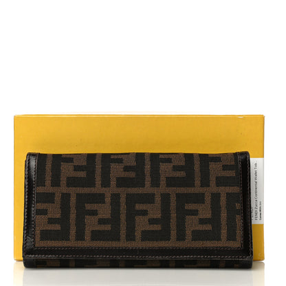 Fendi Zucca Continental Wallet Tobacco 15 of 15