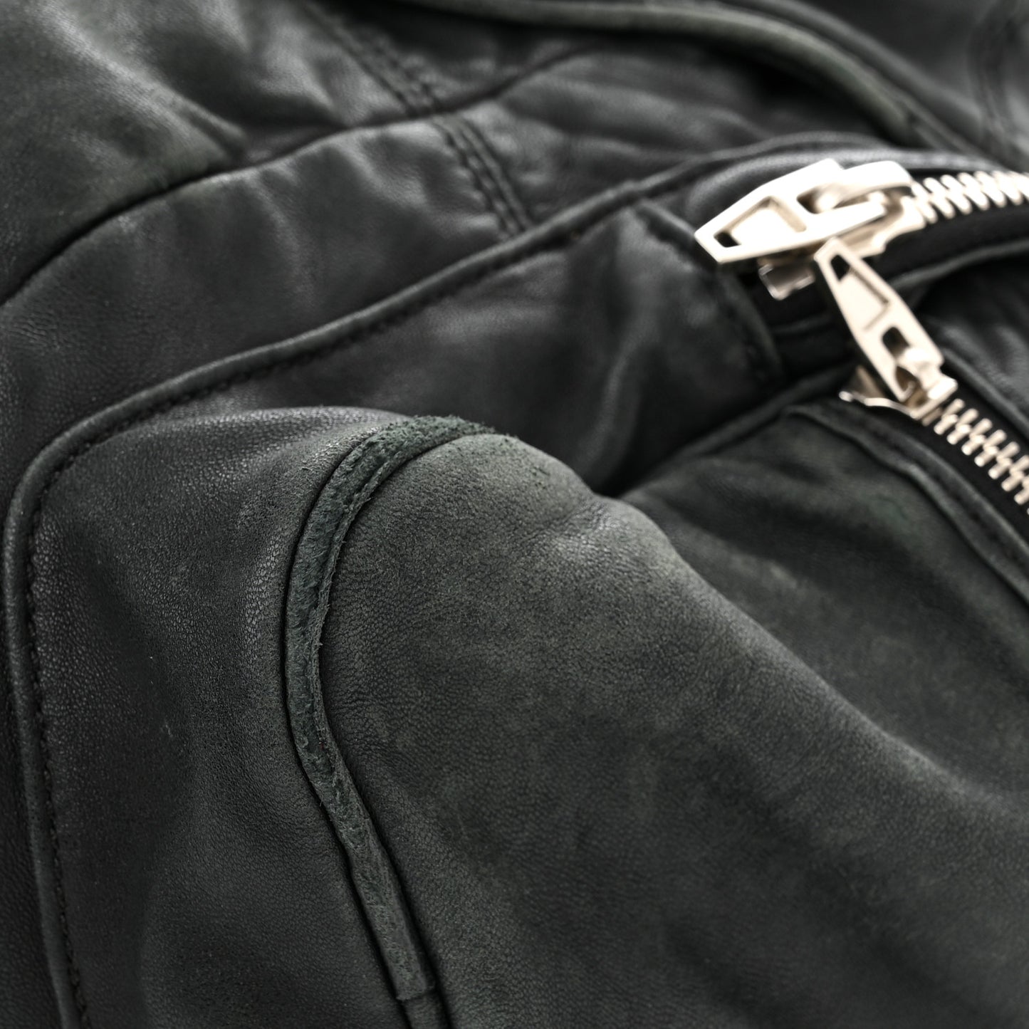 Lambskin Marti Backpack Bag Washed Black Rhodium Hardware