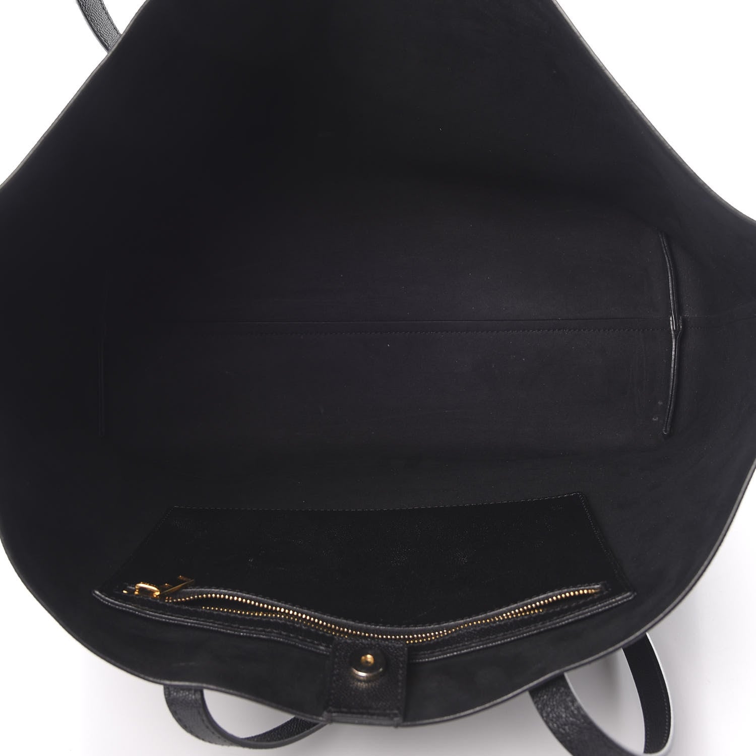 Tom Ford Saffiano Medium T Tote Black 5 of 14