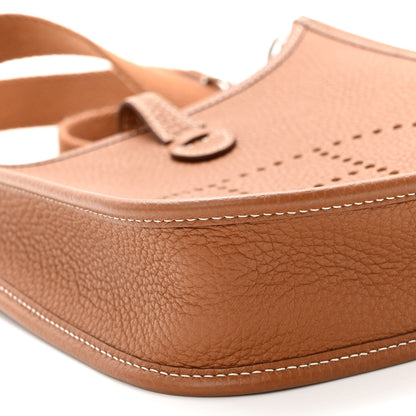 Hermes Taurillon Clemence Evelyne TPM Gold 9 of 11