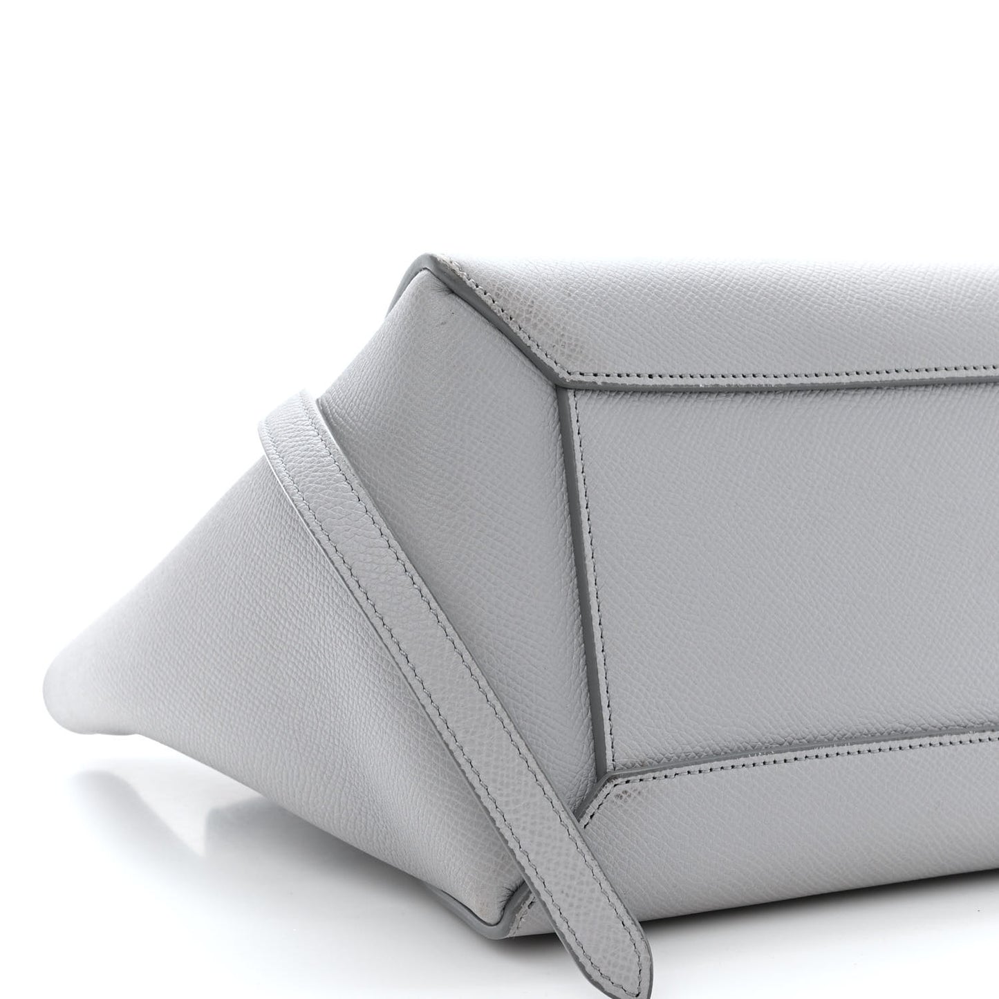 Grained Calfskin Micro Belt Bag Cloud