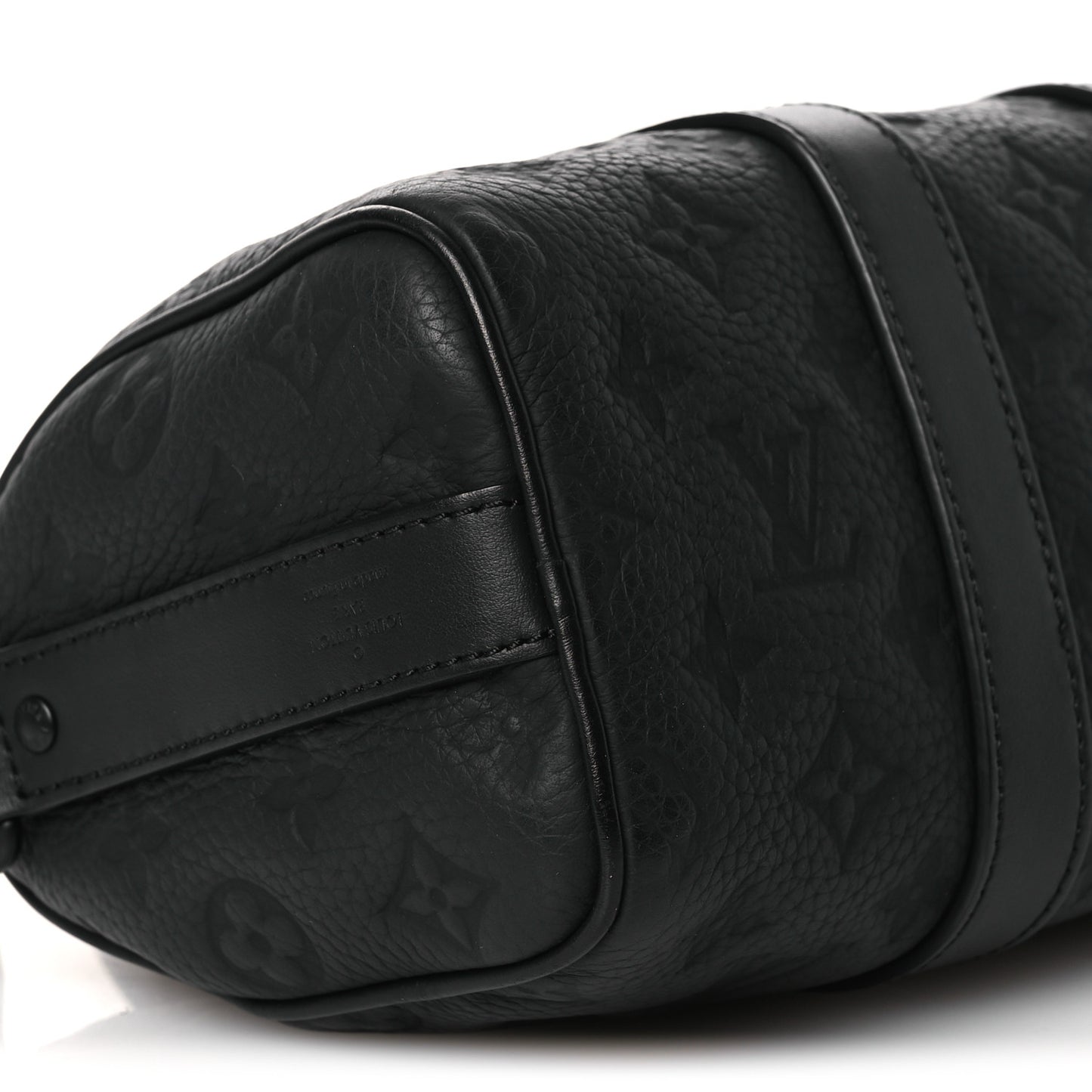 Monogram Taurillon Keepall Bandouliere 25 Black