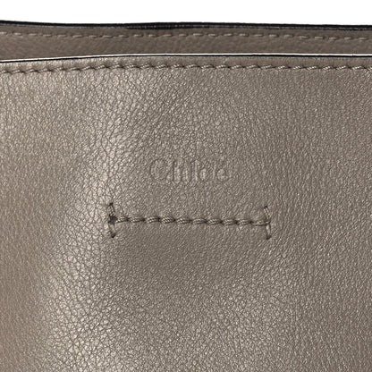 Chloe Smooth Calfskin Small Milo Shopping Tote Motty Grey 6 of 18