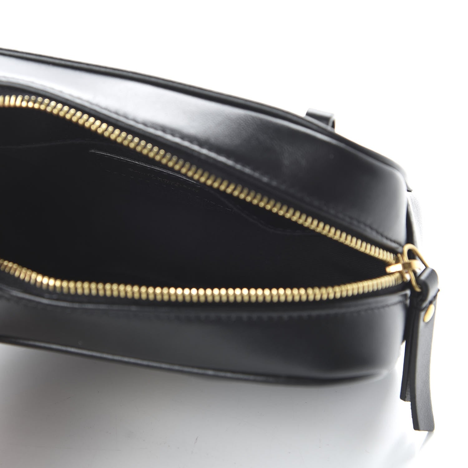 Saint Laurent Calfskin Matelasse Monogram Lou Belt Bag Black 5 of 9