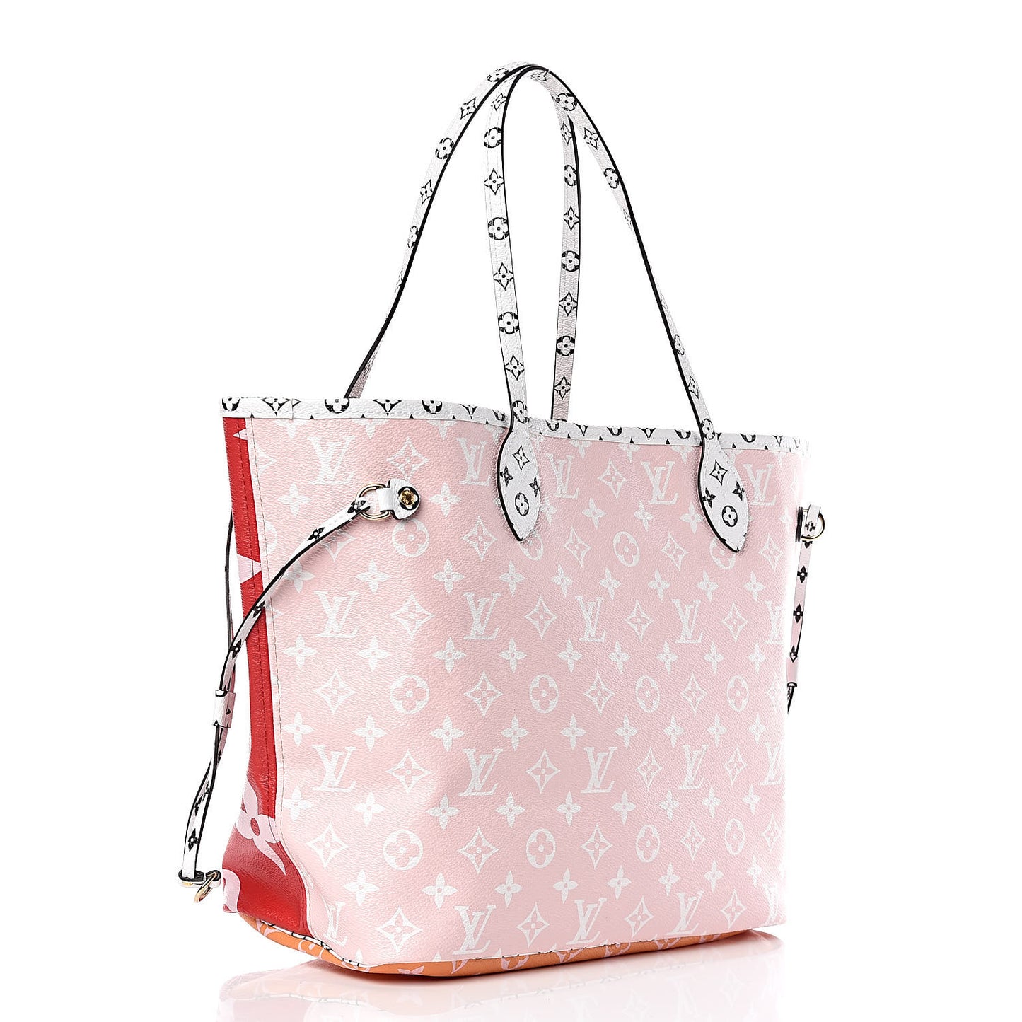 Monogram Giant Neverfull MM Rouge