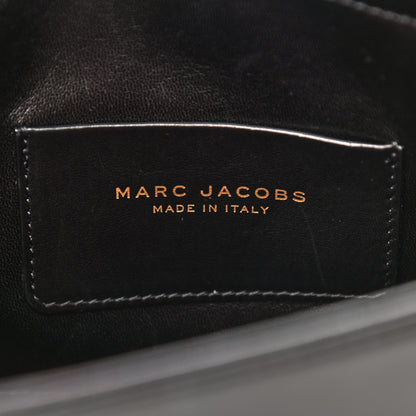 Marc Jacobs Natural Grain Calfskin Quilted Double J Quilted Bag Black 5 of 9