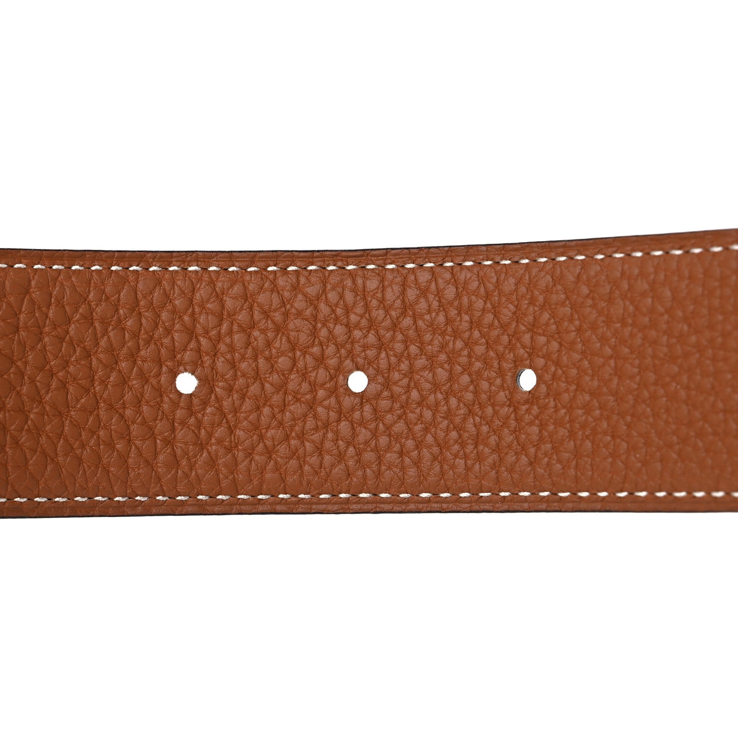 Hermes Box Togo 32mm H d'Ancre Belt 85 34 Black Gold 4 of 5