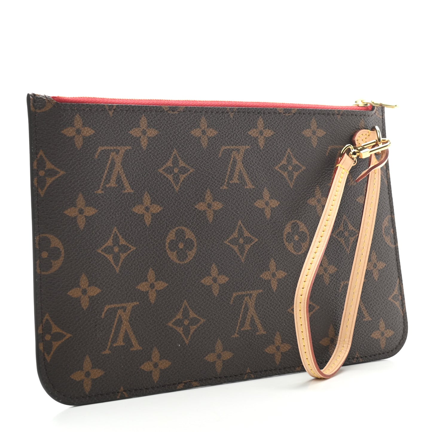 Monogram Neverfull MM GM Pochette Cherry