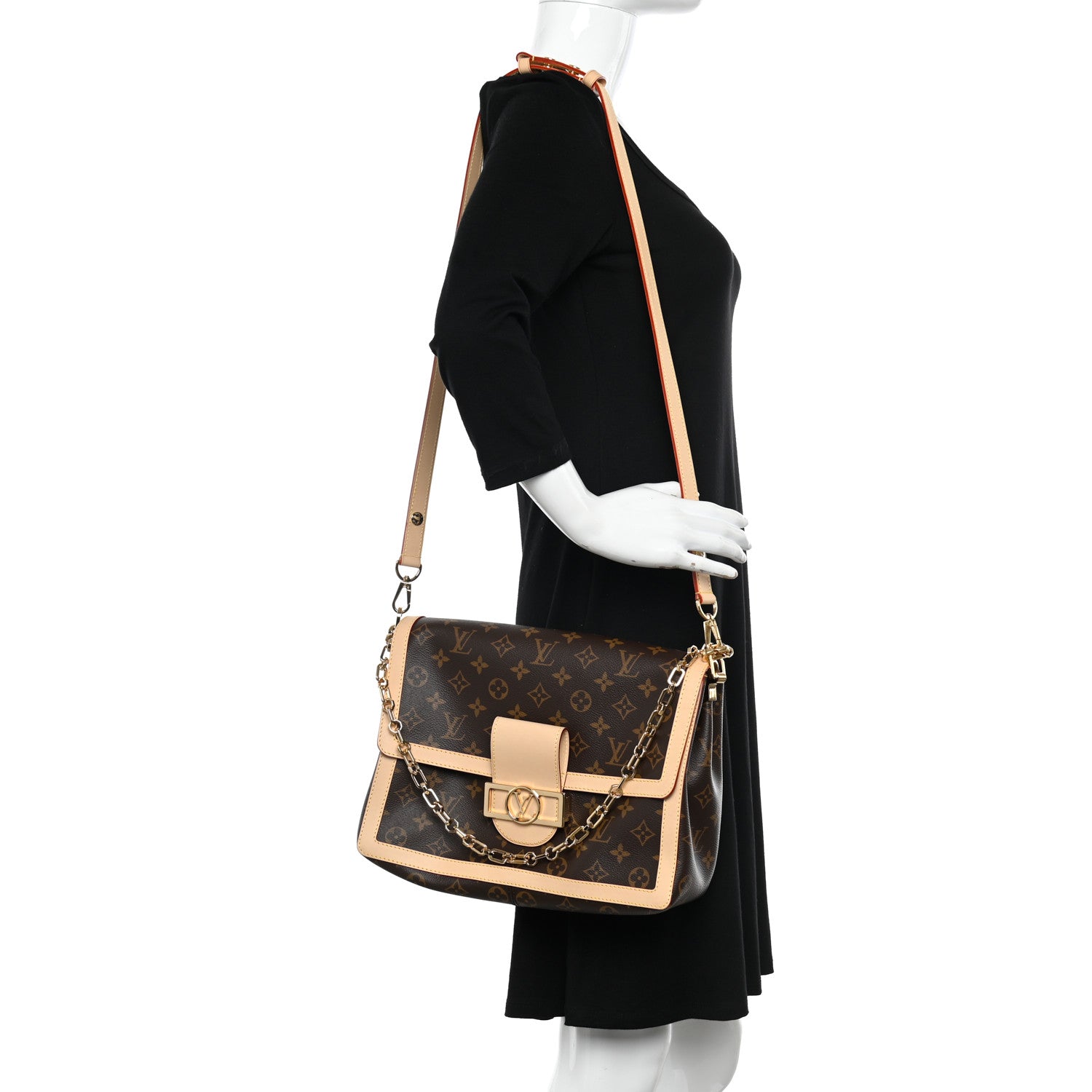 Louis Vuitton Monogram Dauphine Soft GM 2 of 10