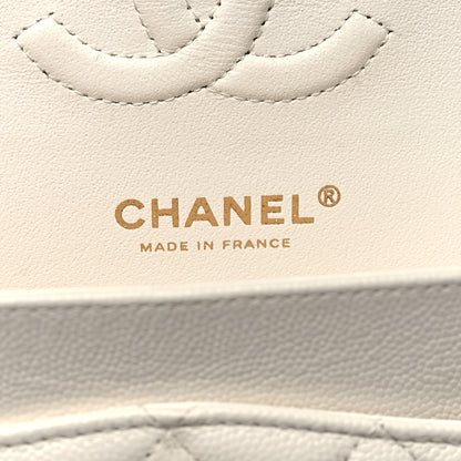 Chanel Caviar Quilted Small Double Flap White 6 of 10