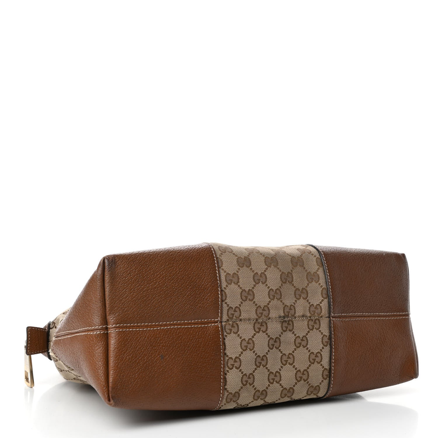 Gucci Monogram Medium Bree Shoulder Bag Beige Tabacco 3 of 5