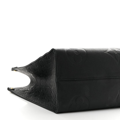 Louis Vuitton Empreinte Monogram Giant Onthego GM Black 8 of 11