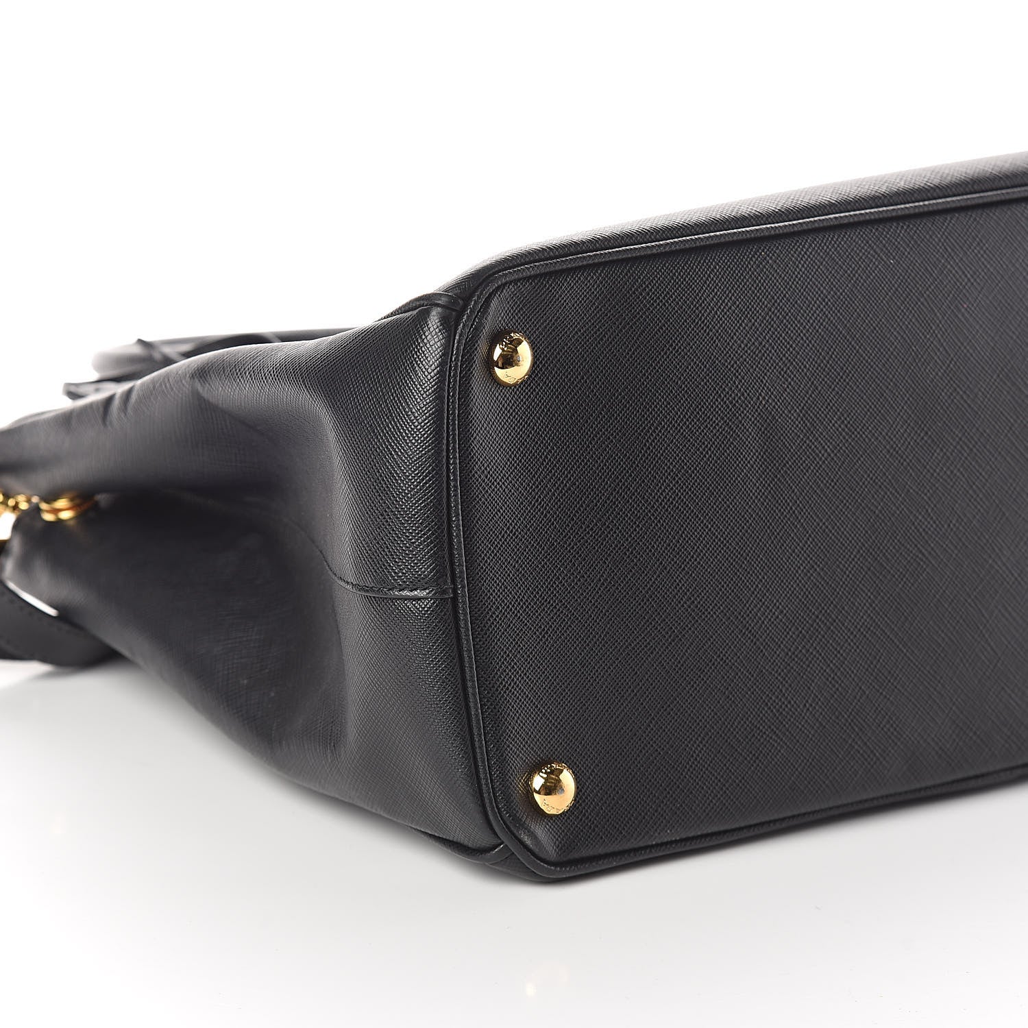 Prada Saffiano Medium Galleria Double Zip Tote Black 8 of 9