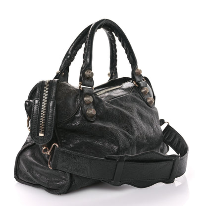 Balenciaga Agneau Giant 21 Rose Gold Hardware City Black 3 of 14