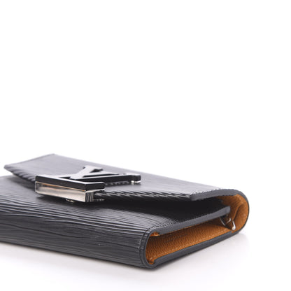 Louis Vuitton Epi Grenelle Compact Wallet Black 8 of 8