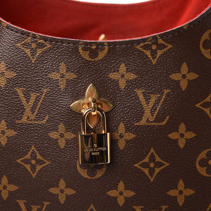 Louis Vuitton Monogram Flower Hobo Coquelicot 15 of 16