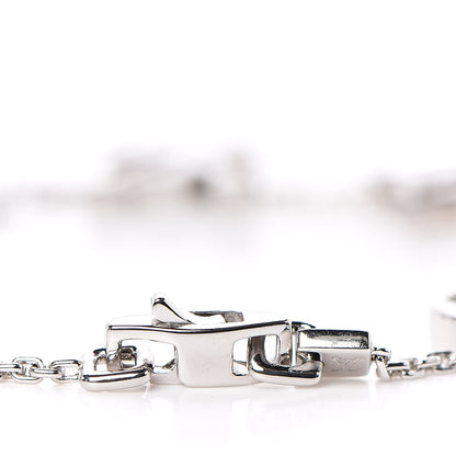 Louis Vuitton 18K White Gold Monogram Bracelet 4 of 4