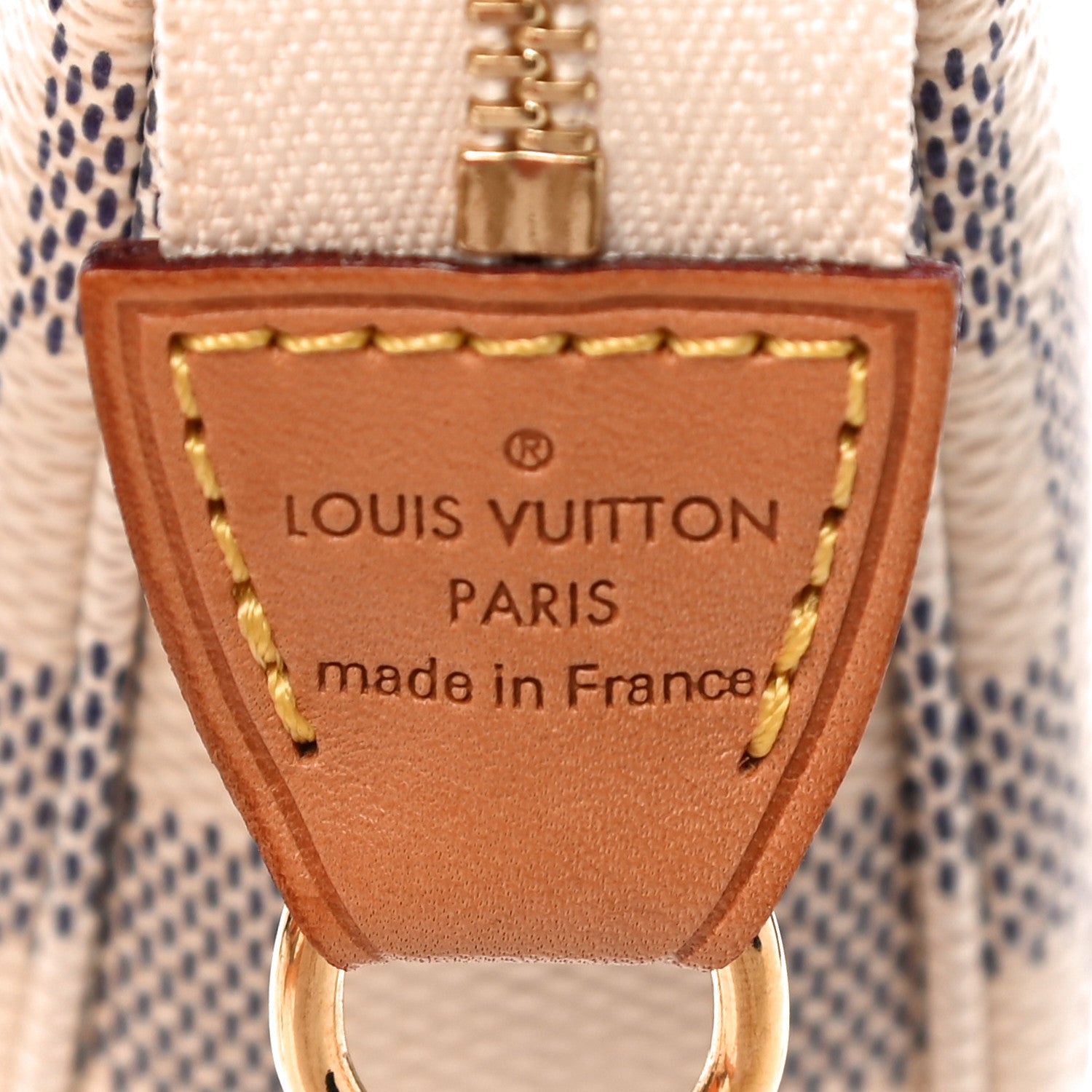 Louis Vuitton Damier Azur Pochette Accessories NM 6 of 11