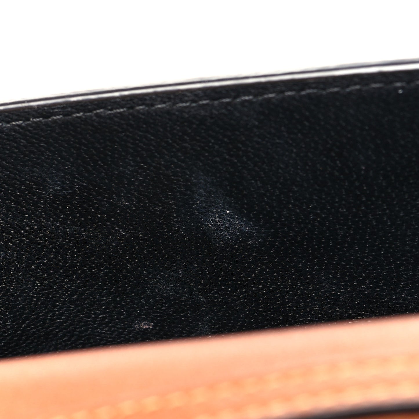 Calfskin Small Nile Bracelet Minaudiere Bag Caramel