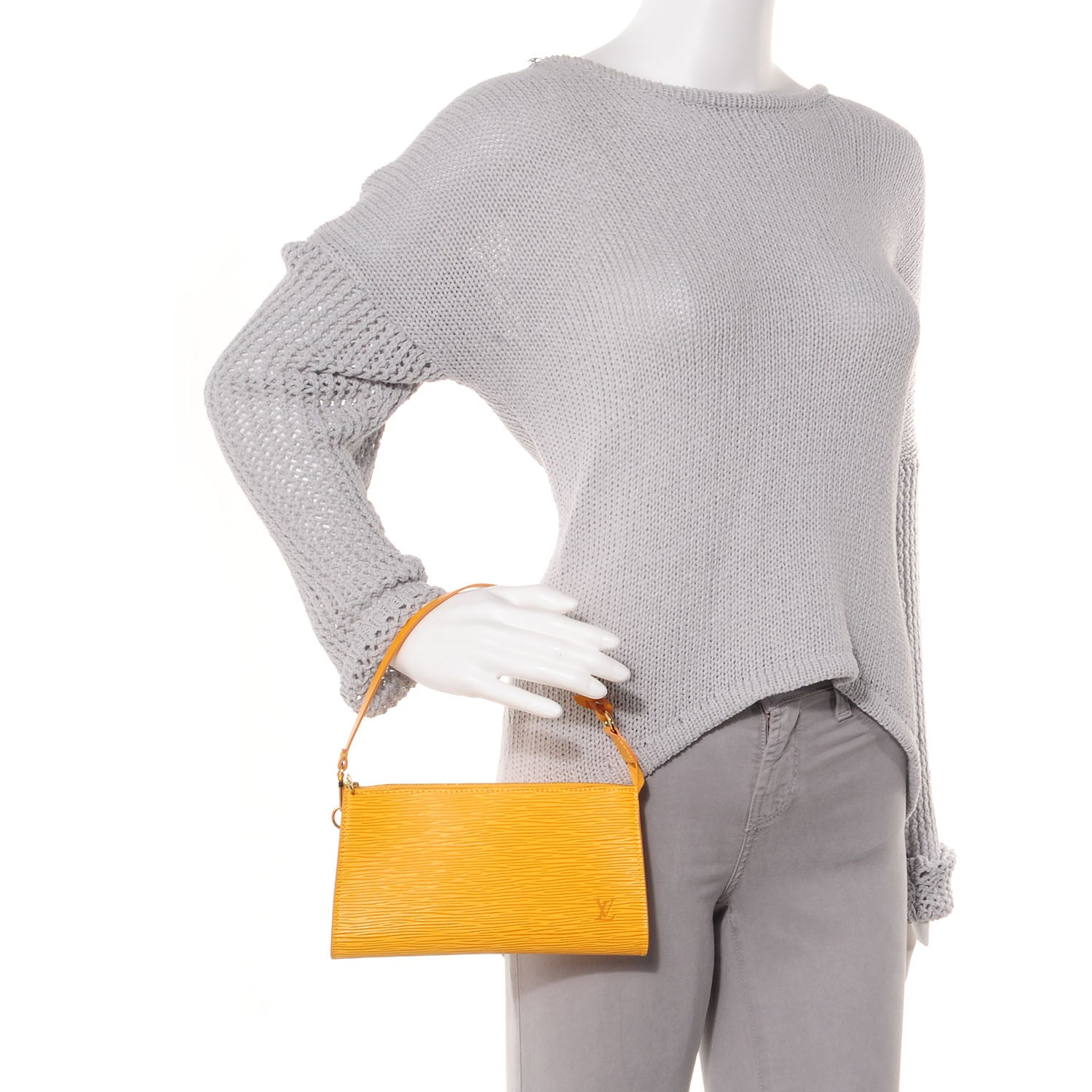 Louis Vuitton Epi Pochette Accessories 21 Tassil 2 of 8
