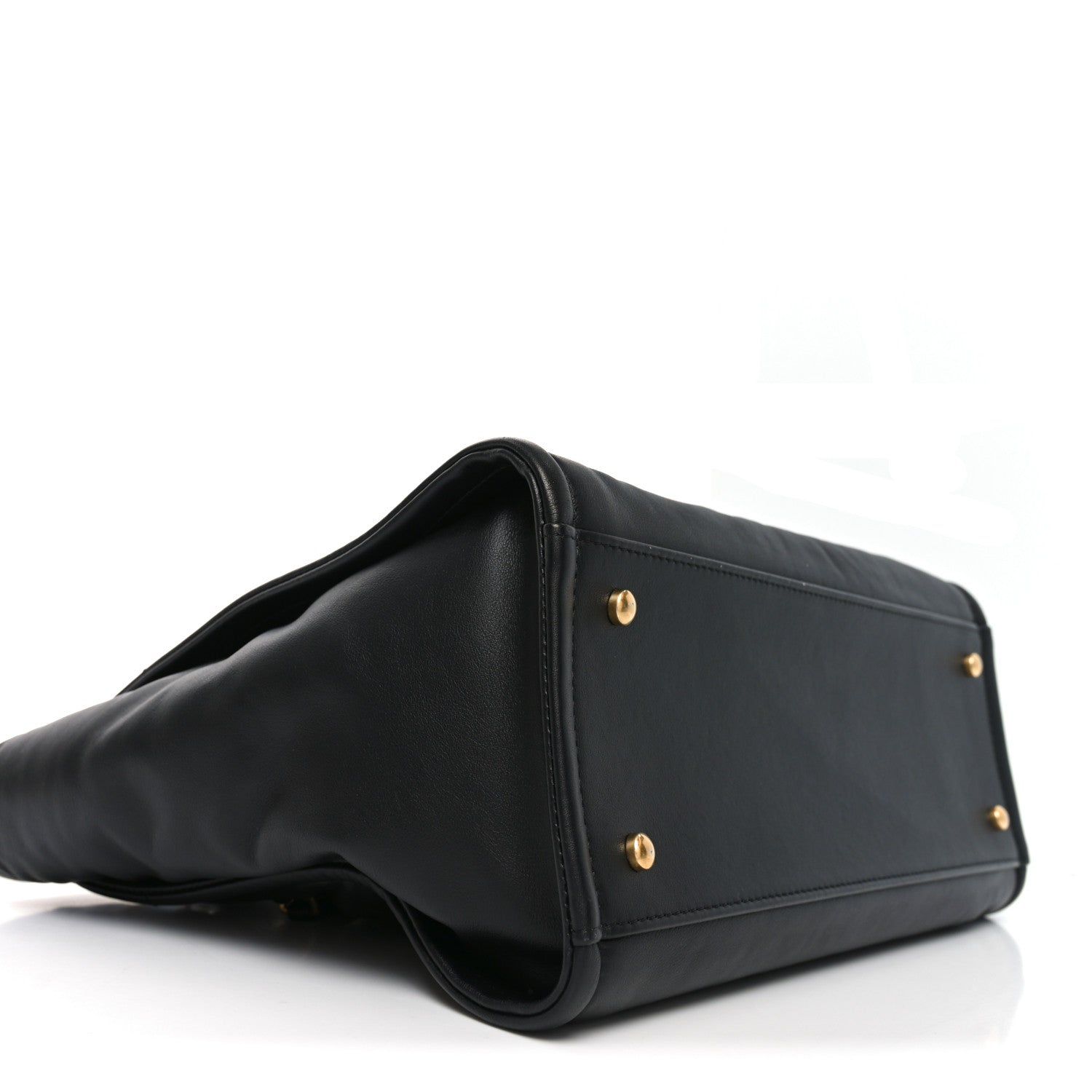 Chanel Calfskin Small Deauville Tote Black 10 of 11