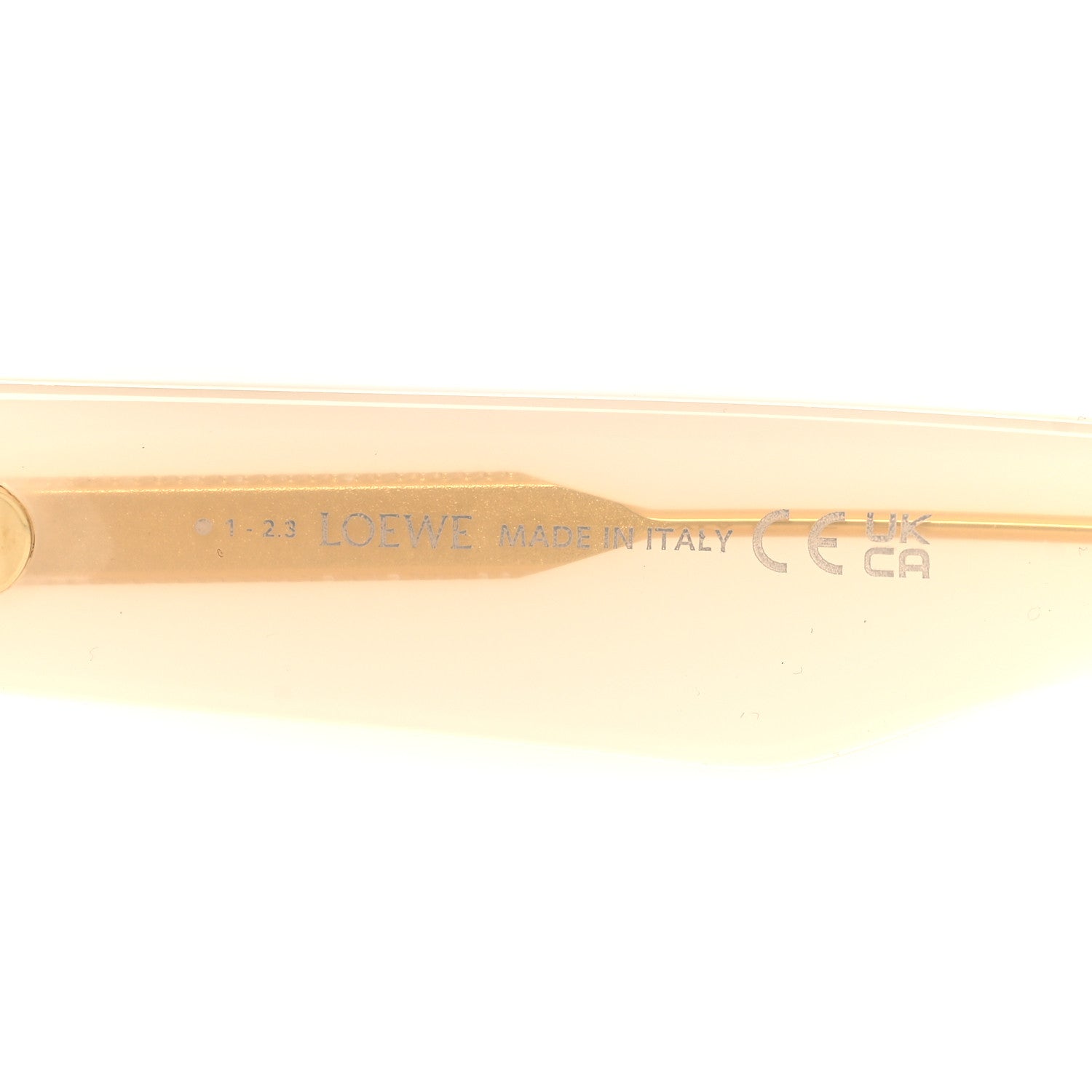Loewe Acetate Wing Double Frame Sunglasses LW40120I Ivory 5 of 6
