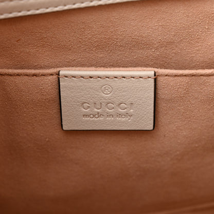 Gucci Wonka Grain Calfskin Small Diana Tote Bag Mystic White Orange Fluo 6 of 10