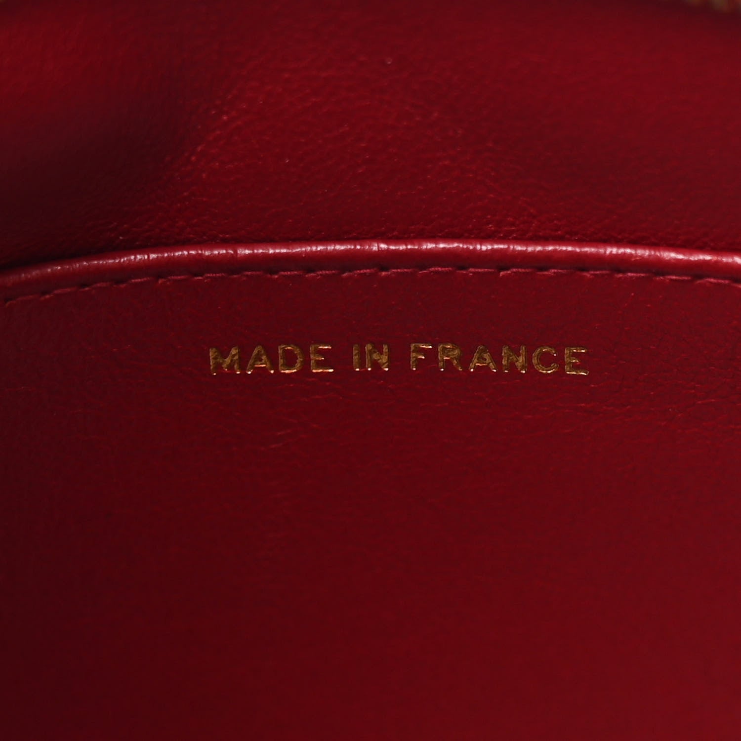 Chanel Lambskin Quilted Medallion Tote Red 7 of 12