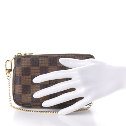 Louis Vuitton Damier Ebene Mini Pochette Accessories 2 of 11