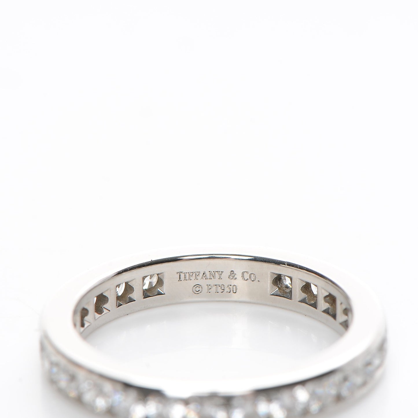 Platinum Diamond 3mm Wedding Band Ring 5