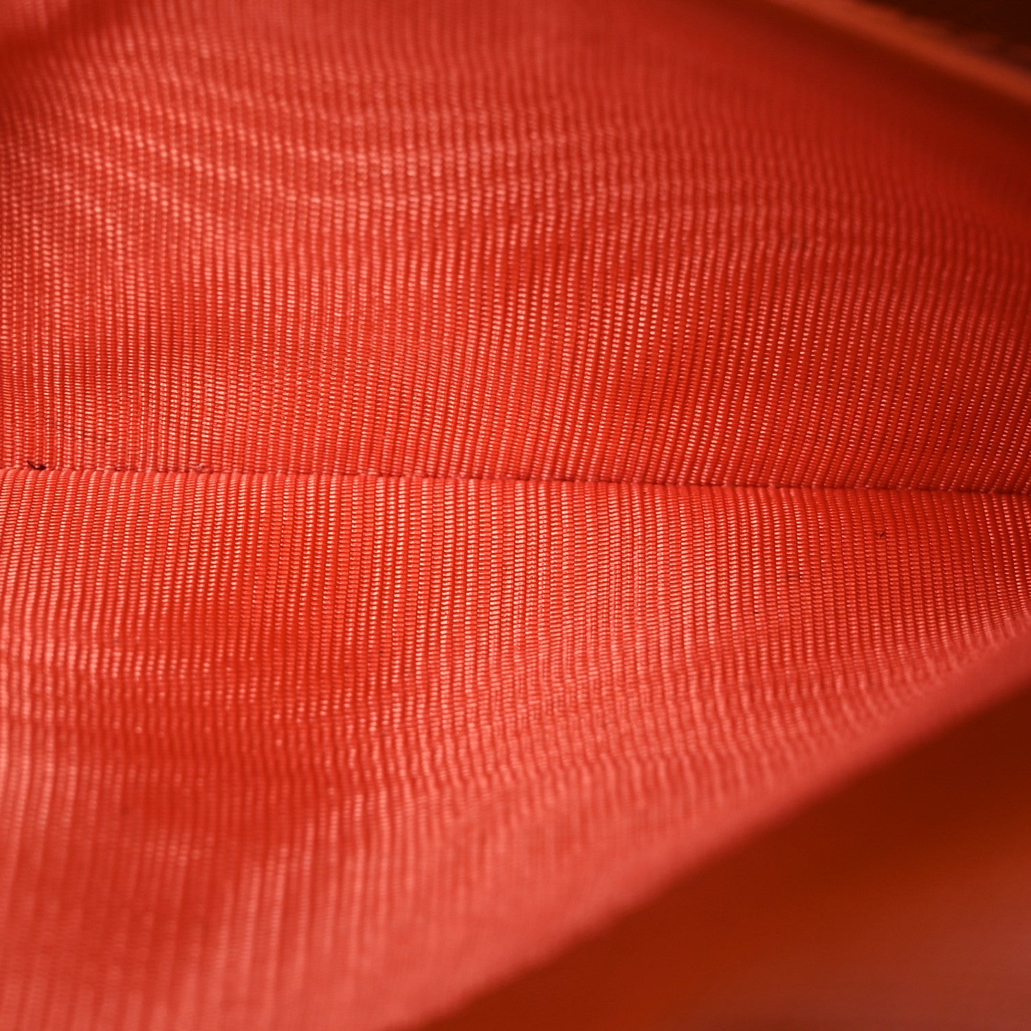 Prada Tessuto Impuntu Triangle Continental Flap Wallet Orange 7 of 19