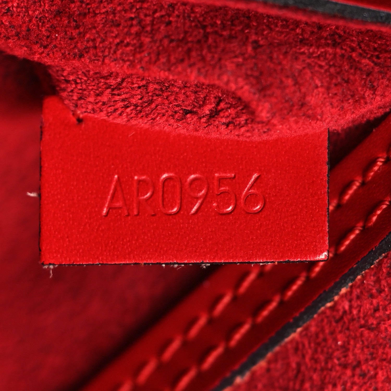 Louis Vuitton Epi Alma PM Castillan Red 7 of 13