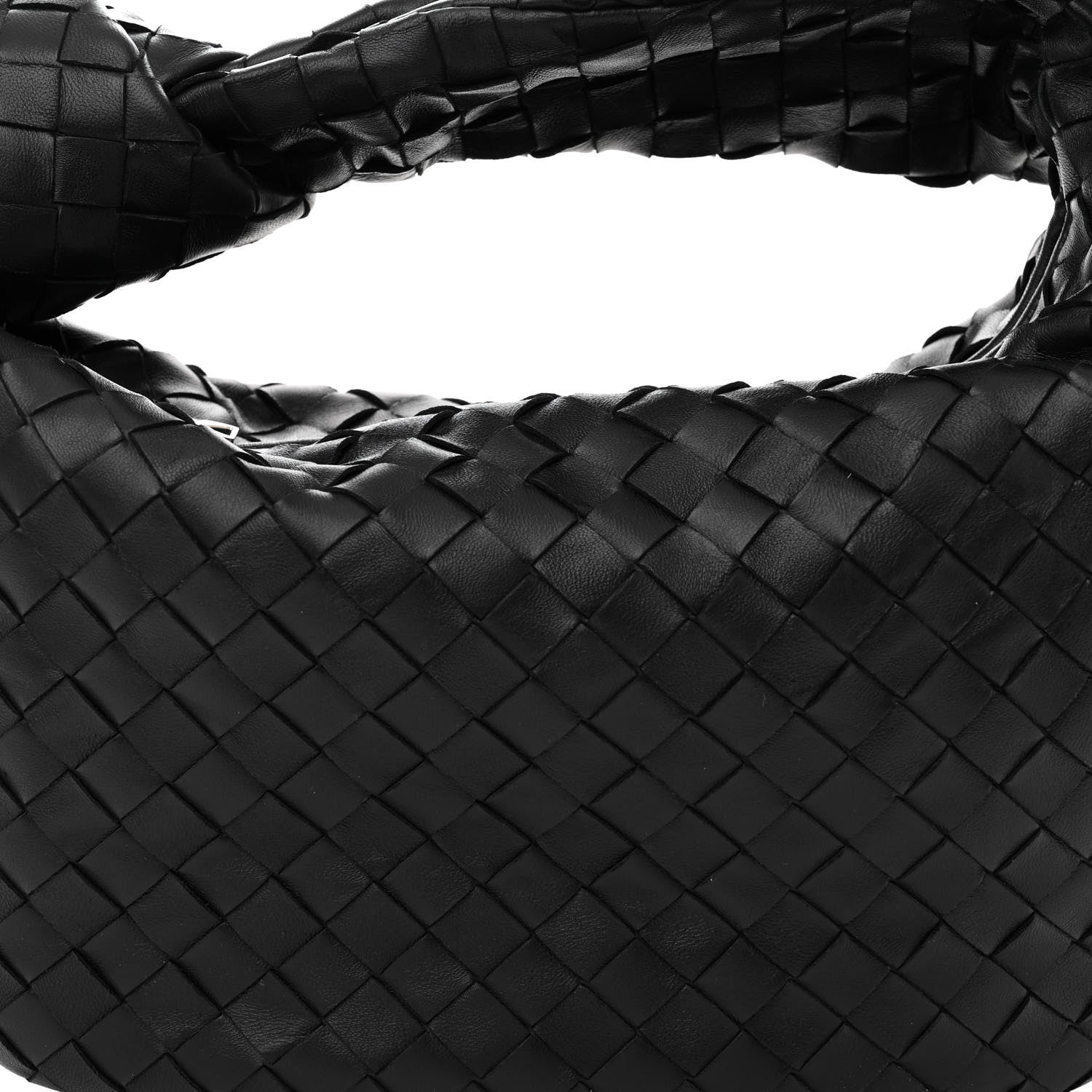 Bottega Veneta Nappa Intrecciato Teen Jodie Hobo Black 8 of 10
