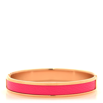 Hermes Chevre Chamkila Olympe Bracelet T2 Rose Pop 1 of 5