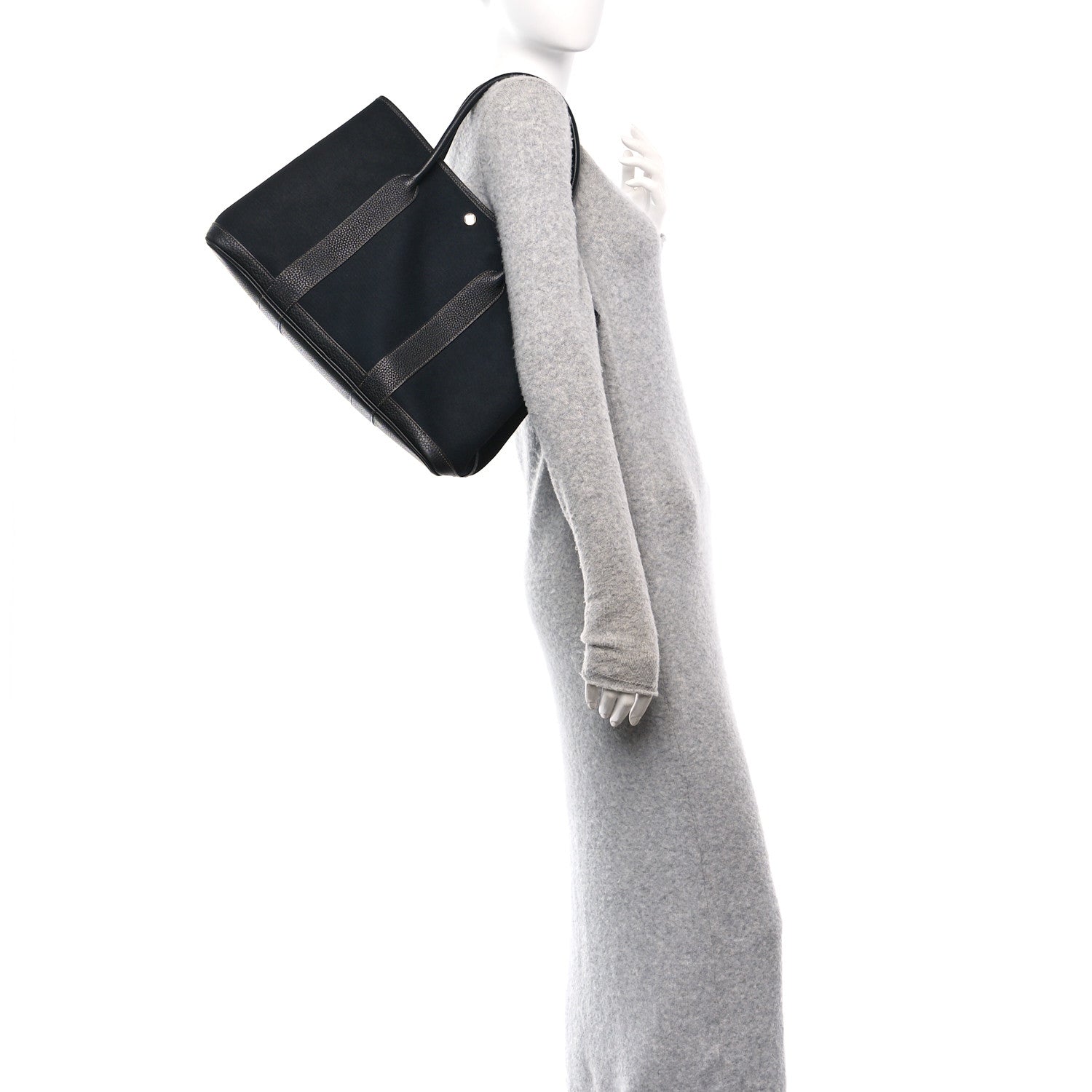 Hermes Toile Vache Country Garden Party 36 Black 2 of 12