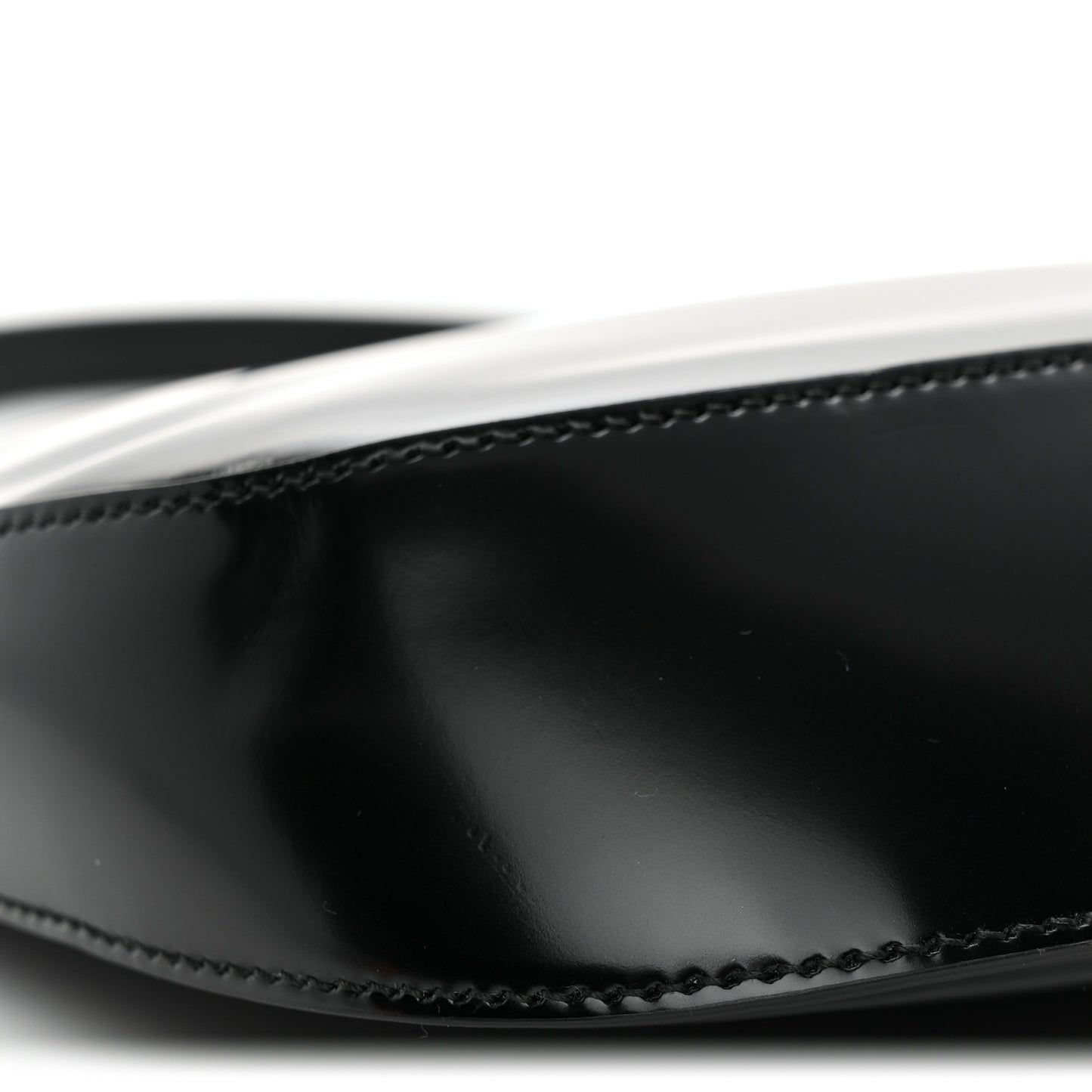 Spazzolato Cleo Shoulder Bag Black
