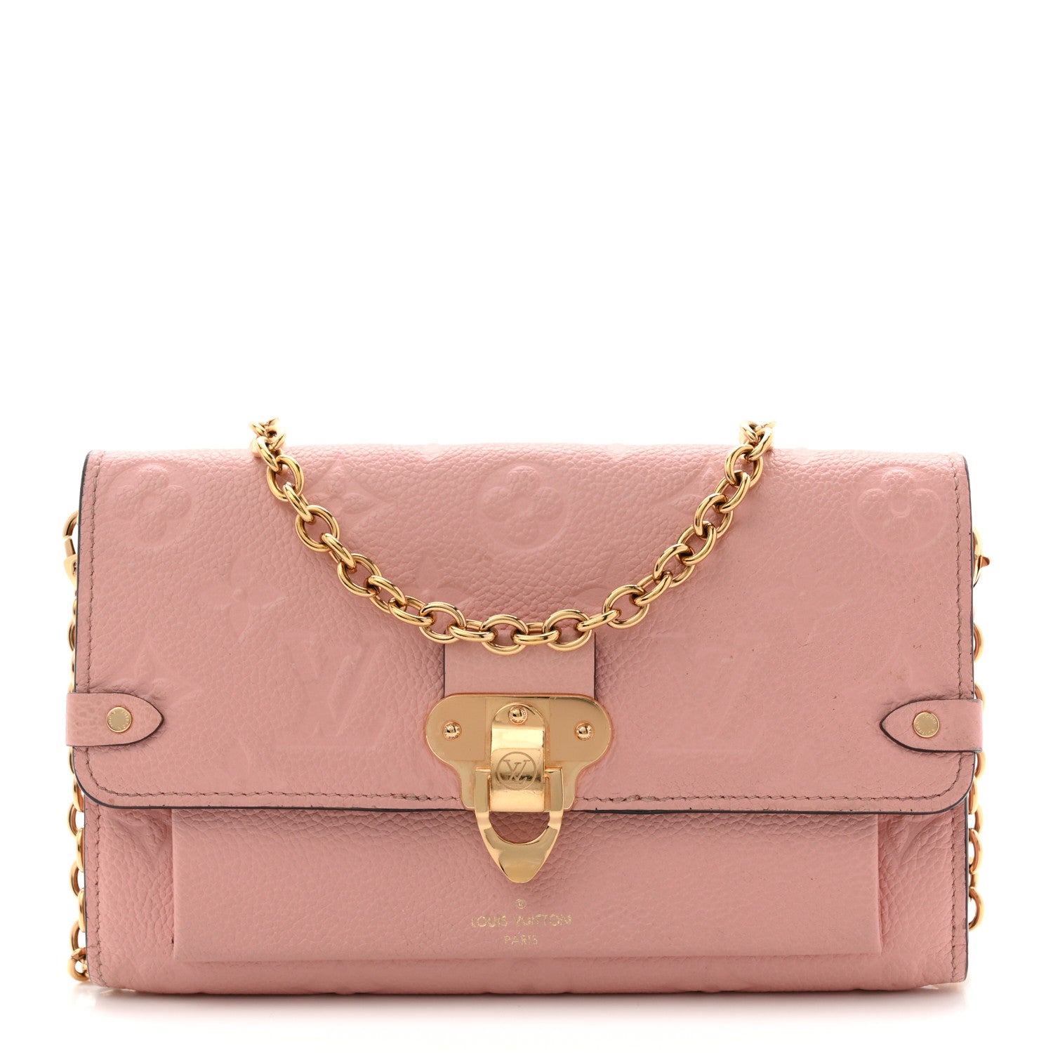 Louis Vuitton Empreinte Vavin Chain Wallet Rose Poudre 1 of 12