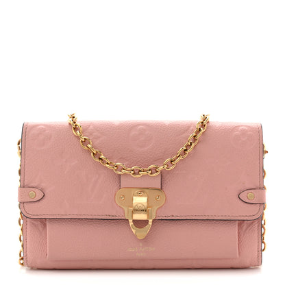 Louis Vuitton Empreinte Vavin Chain Wallet Rose Poudre 1 of 12