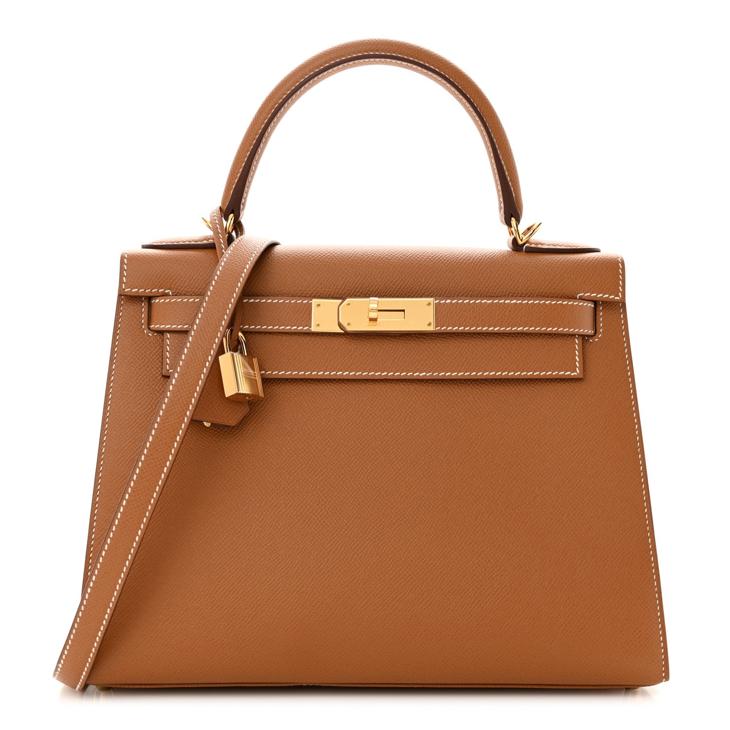 Hermes Epsom Kelly Sellier 28 Gold 1 of 11