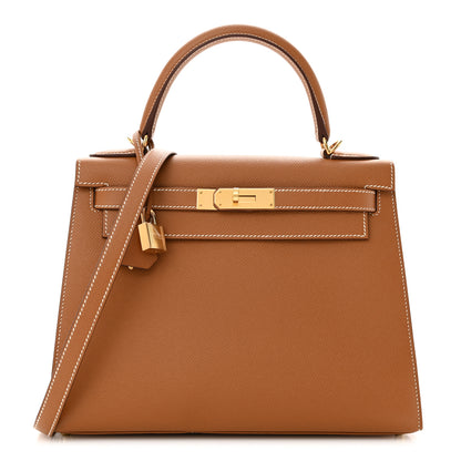 Hermes Epsom Kelly Sellier 28 Gold 1 of 11