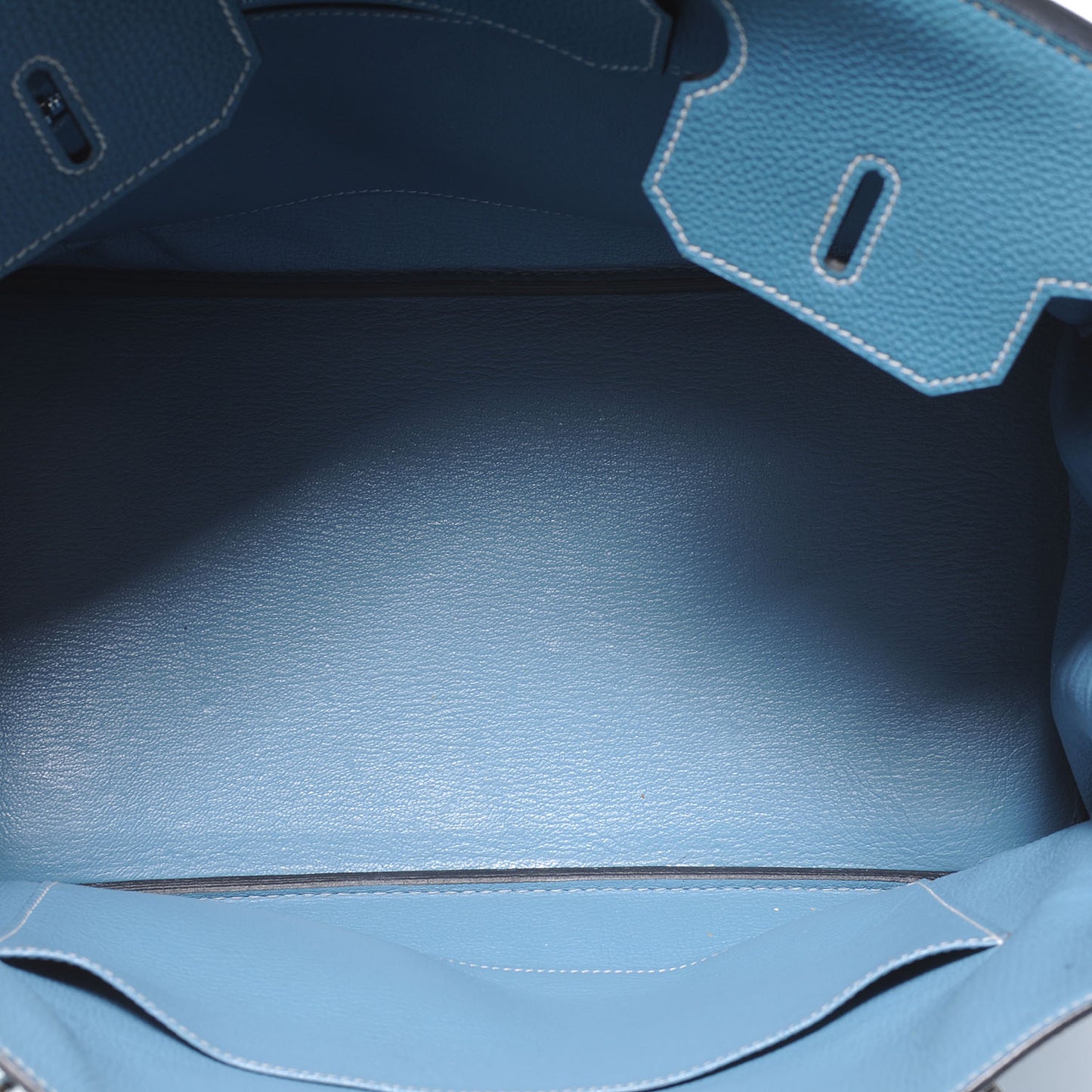 Togo Birkin 35 Blue Jean