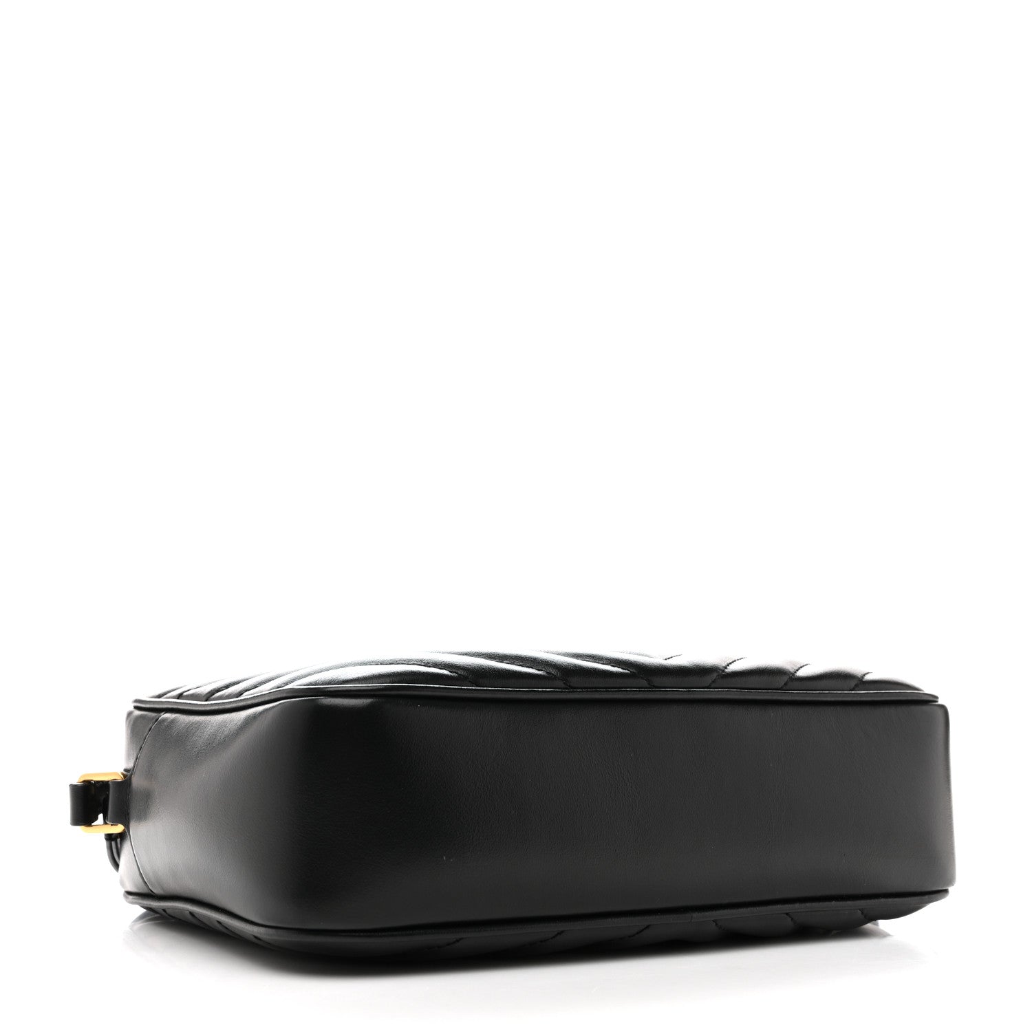 Saint Laurent Calfskin Matelasse Monogram Lou Camera Bag Black 4 of 12